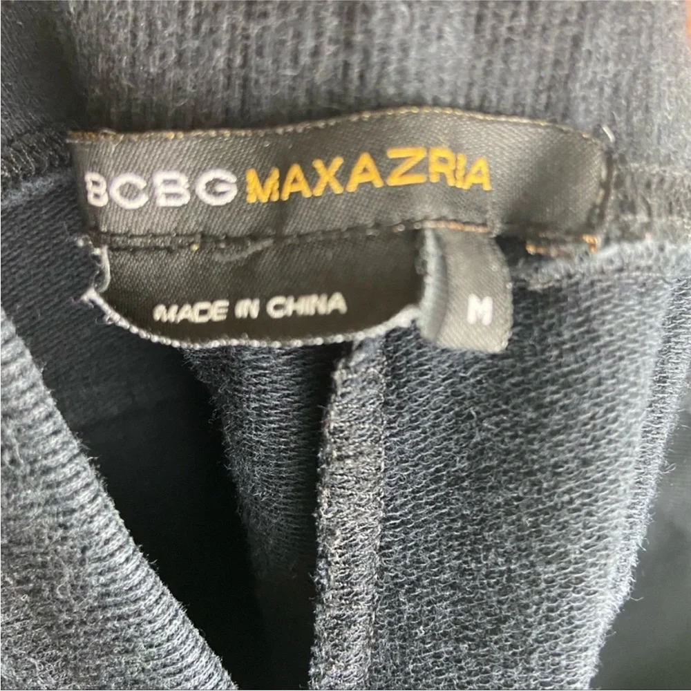BCBG Tracksuit Embellished Velour Pants